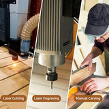 16 Pcs Baltic Birch Plywood 1/8" Plywood Sheets 12" x 12" Inch Thick Birch Unfinished Wood for Arts and Crafts, DIY Projects, Drawing, Painting, Laser, Wood Engraving ACXFOND