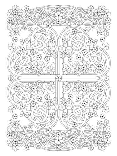 Creative Haven Celtic Nature Designs Coloring Book (Adult Coloring Books: World & Travel) Dover Publications