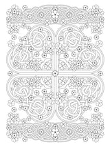 Creative Haven Celtic Nature Designs Coloring Book (Adult Coloring Books: World & Travel) Dover Publications