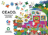 Ceaco - Happy Camper - Lake Camper - Oversized 300 Piece Jigsaw Puzzle Ceaco