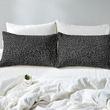 Erosebridal African Cheetah Sheet Set,Leopard Print Bed Sheets Set King Size for Kids Boys Girls,Grey Animal Skin Sheets,Wildlife Flat Fitted Sheet with 2 Pillowcases Deep Pockets Erosebridal