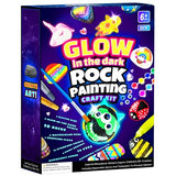 EPUMP Rock Painting Kit for Kids - Glow in The Dark Arts and Crafts for Boys and Girls Ages 6-12, Kids Craft Paint Kits, Art Supplies, Creative Arts and Crafts Toys Christmas Birthday Party Gifts EPUMP