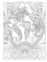 Creative Haven Magnificent Mermaids Coloring Book (Adult Coloring Books: Fantasy) Dover Publications