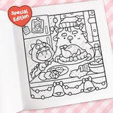 Cozy Christmas: Coloring Book for Adults and Kids (Cozy Spaces Coloring) WoodArtSupply