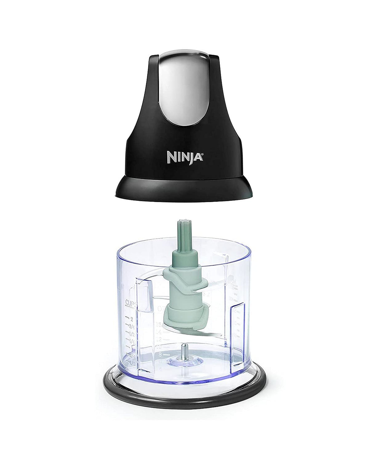 Ninja Food Chopper Express Chop with 200-Watt, 16-Ounce Bowl for Mincing, Chopping, Grinding, Blending and Meal Prep (NJ110GR) Ninja