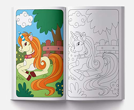 I Am Born To Be A Unicorn Coloring book: Jumbo Sized Colouring Book For Children (Giant book Series) WoodArtSupply