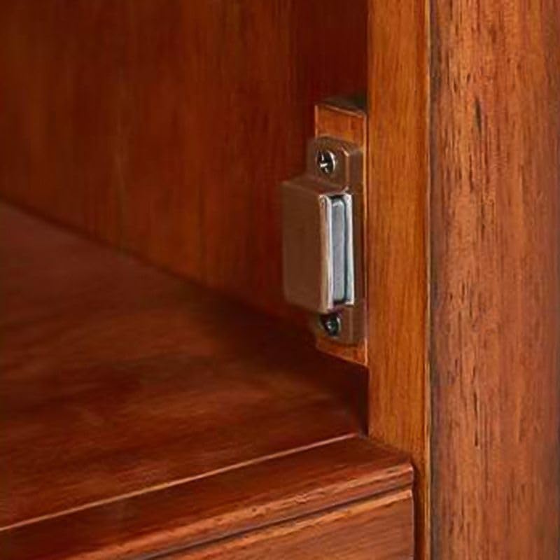 KWOKING Contemporary Wooden Barrister Bookcase with Glass Doors for Stylish Office Storage KWOKING