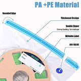 OVV3D Filament Storage Bags 30pcs, PLUS SIZE 32X34cm 3D Printer Filament Storage Bags Vacuum Sealed Kit with 30 Desiccants, Auto Pump,Perfect for 3D Filament Storage or Using After Filament Dryer Box OVVNYXE