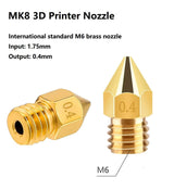 Ender 3 Hotend, Authentic Creality Assembled Hotend Kit 3D Printer Parts with 5X 0.4mm Nozzles for Ender 3 Ender 3 V2 and Ender 3 Pro ORTHLAND