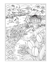Creative Haven Spring Scenes Coloring Book (Adult Coloring Books: Seasons) Dover Publications