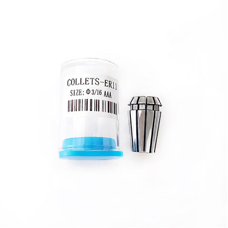 Tools ER11 3/16 Inch Size High Precision Spring Collets Set, Accuracy Within 0.008 mm,Within 5000RMP router collets For CNC Milling Engraving Chuck Lathe Tool Holder Workholding Engraving,1pcs WEXWE