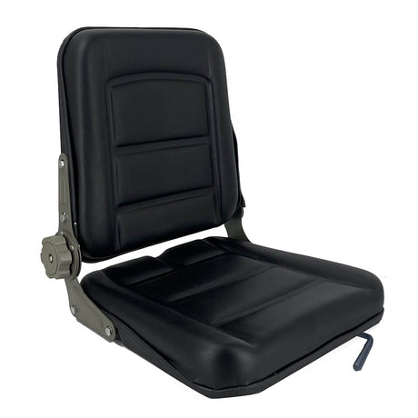 CDZHLTG Forklift Seat Suspension Tractor Seat with 140° Adjustable Back Angle fit Excavator, Forklift, Tractor, Skid Loader, Backhoe Dozer Telehandler, Heavy Mechanical Seat - Black CDZHLTG