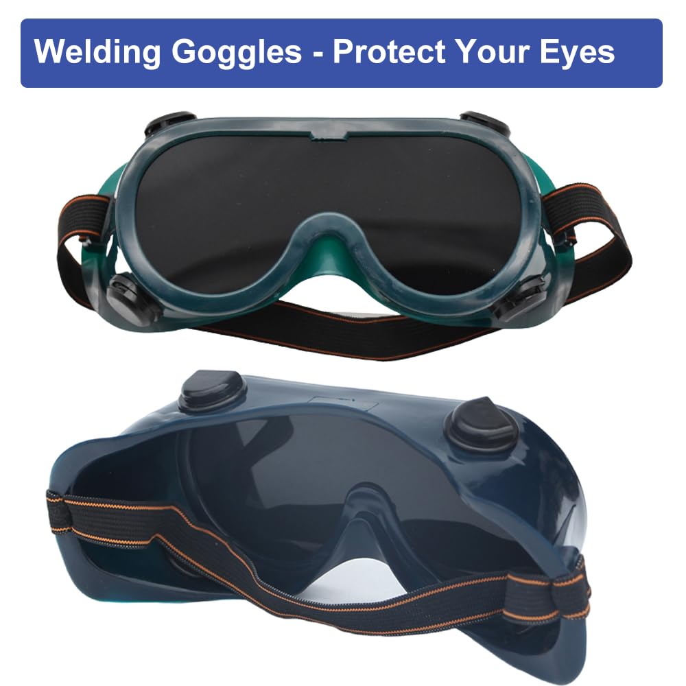 Cutting Torch Set Oxy Acetylene Torch Kit,Portable Gas Cutting Torch and Welding Kit with Acetylene Oxygen Gas Regulator Welding Hose Welding Glasses Storage Case (#22557) iMeshbean