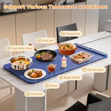 Warming Mat for Food Extra Large 32"x15", Electric Silicone Food Warmer Trays for Chafing Dishes & Buffet,Portable Countertop Food Warmers for Parties, 7-Level Temp 8-Hour Timer， Blue FJAU