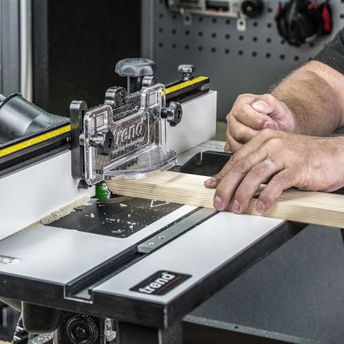 Trend Portable Benchtop Router Table with Robust Construction for Workshop & Site Use, 120V (NVR Switch Not Included), CRT/MK3 Trend Tool Technology USA