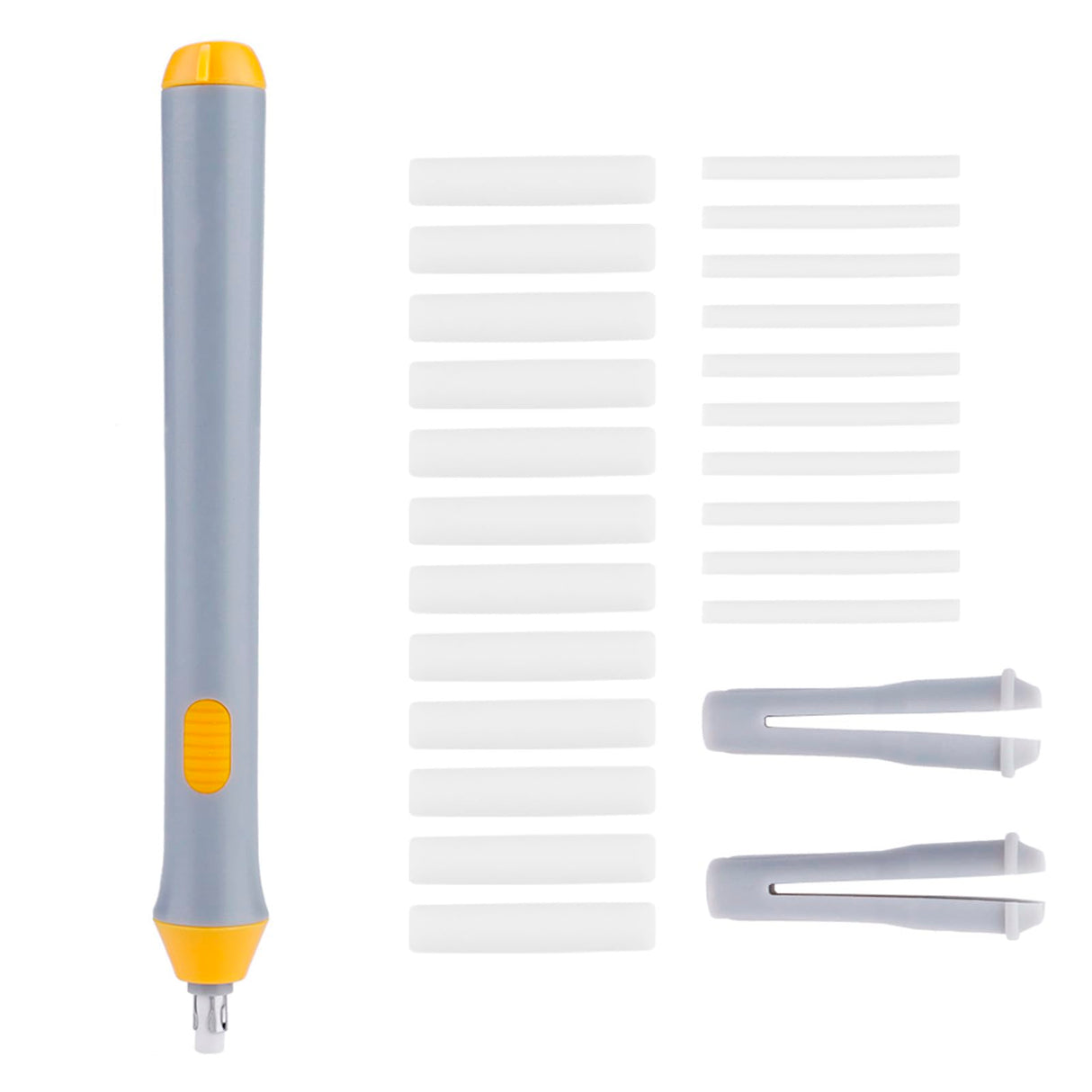 CYTGOUPER Electric Eraser for Artists,3 Colors Electric Battery Operated Automatic Eraser Mechanical Eraser Pen for Drawing Painting Sketching Detailer Tool (Grey) CYTGOUPER