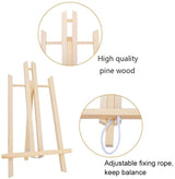 Jekkis 3 Packs 16 Inch Easel Stand, Table Top Easel for Painting, Wooden Tabletop Display Easels, Art Craft Painting Easel Stand for Kids Artist Adults Students Classroom Jekkis