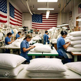 East Coast Bedding Balanced Dream 50/50 Goose Feather Down King Pillow 20x36 Inch Medium Support with 100% Cotton Shell – Single Pack East Coast Bedding