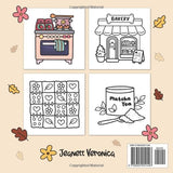 Cozy Girl Coloring Book: Bold and Easy Hygge Inspired Designs for Adults and Teens. Simple, Cute Illustrations with Thick Lines (Bold & Easy) Independently published