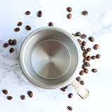 OTARTU Vintage Faux Oak Wood Barrel Beer Mug, Medieval Retro Viking Stainless Steel Coffee Cup Stein Tankard,17oz/500ML Cup Mug,Unique Gift OTARTU