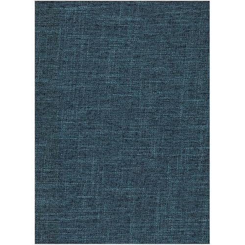 Pemberly Row 8" Full Size Spring Futon Mattress Replacement, Linen Sleeper Sofa Bed Mattress, Aqua Blue-Frame Not Included Pemberly Row