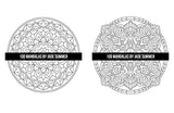 Mandala Coloring Book: For Adults with 100 Magical Mandalas WoodArtSupply