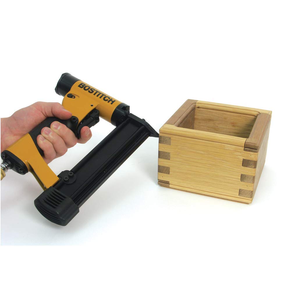 BOSTITCH Pin Nailer 23 Gauge, 1/2-Inch to 1-3/16-Inch (HP118K) , Black Bostitch