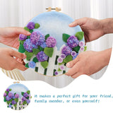 kgxulr Needle Felting Kit, Felt Painting Kit for Beginners, Felt Painting Set with Felting Needles,Needle Felting Pad, Felting Wool, Decorative Frame,DIY Instructions,Used for Home Decoration kgxulr