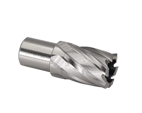 Annular Cutters Set 6pcs JESTUOUS 3/4 Inch Weldon Shank 1 Cutting Depth 1/2-1-1/16 Cutting Diameter Two Flat HSS Slugger Bits for Mag Drill Press with Pilot Pin JESTUOUS