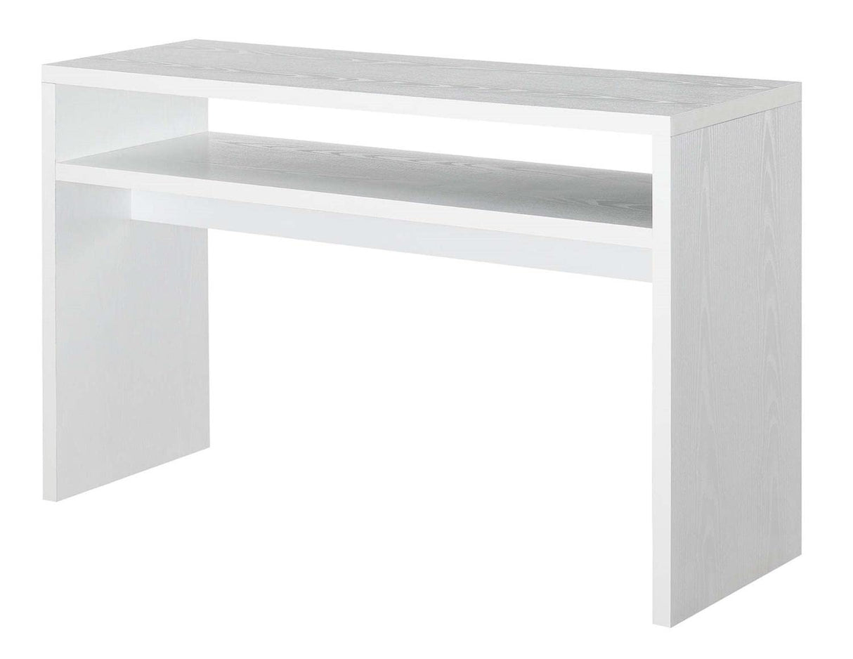 Convenience Concepts Northfield Deluxe Console Table, White Convenience Concepts