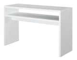 Convenience Concepts Northfield Deluxe Console Table, White Convenience Concepts