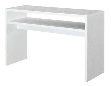 Convenience Concepts Northfield Deluxe Console Table, White Convenience Concepts