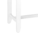 Hillsdale Furniture Hillsdale Clarion Side, Distressed Gray/Sea White Counter Height Table Hillsdale