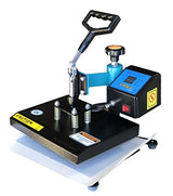 Fancierstudio Heat Press 9-by-12-Inch Heat Press Swing Away Heat Press 9"x12" Coated with Sheet Sublimation Heat Press Rhinestone Heat Press 9x12 GB Fancierstudio