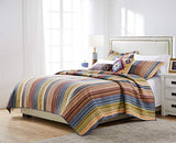 Greenland Home 100% Cotton Fashion Quilt Collection, Prewashed, Reversible Quilt Set, 3-Piece King/Cal King, Katy Greenland Home Fashions