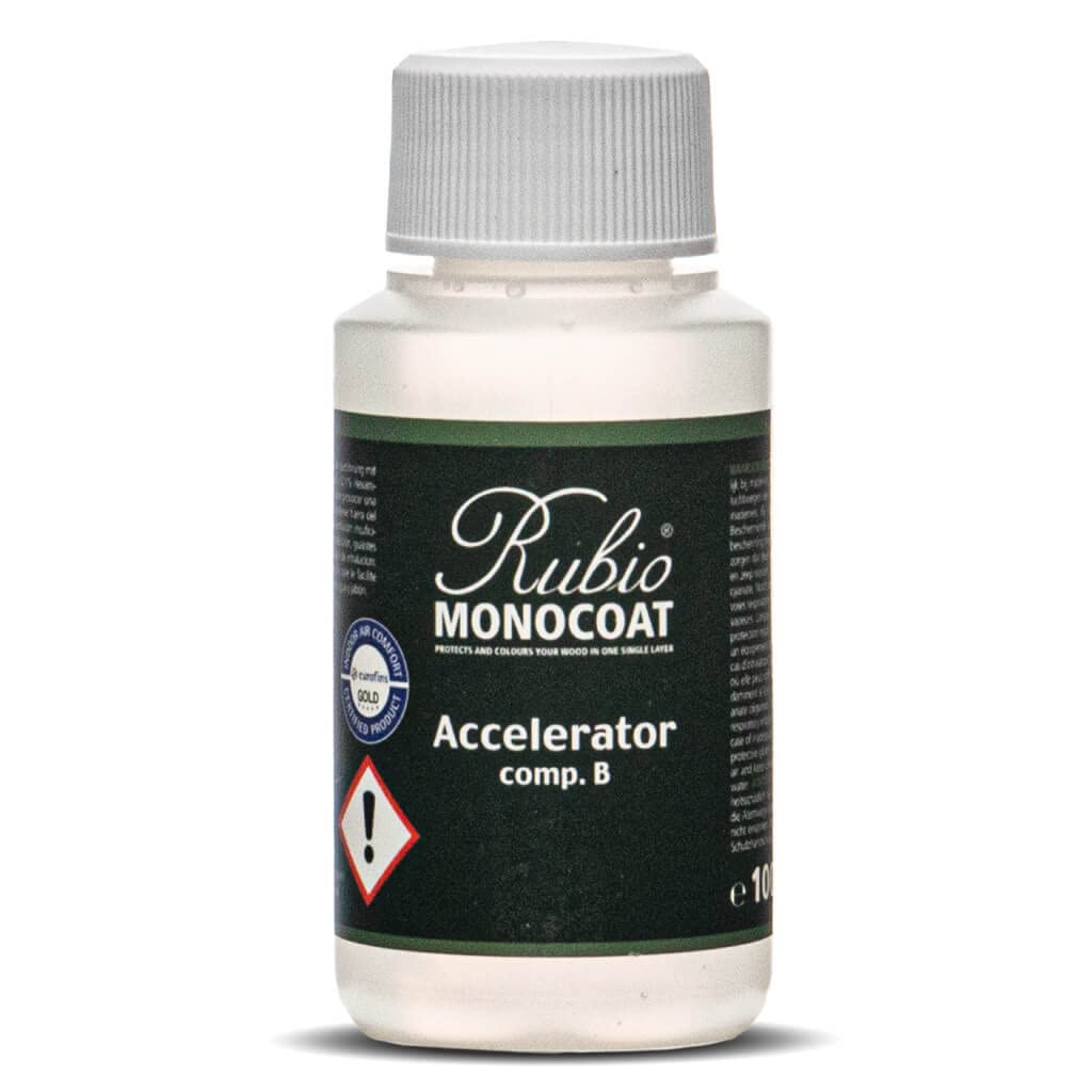 Rubio Monocoat Oil Plus Part B Accelerator & Hardener for Wood | Matte Finish | 100 mL Rubio Monocoat