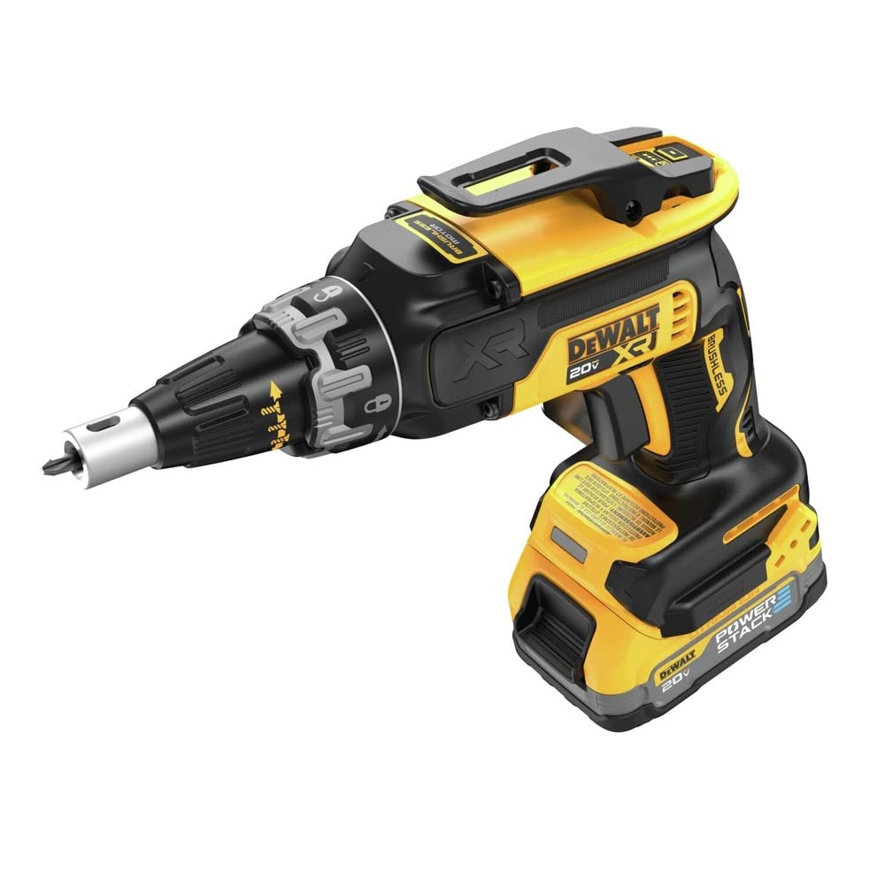 DEWALT 20V MAX Drywall Screw Gun, Battery and Charger Included (DCF630E1) DEWALT