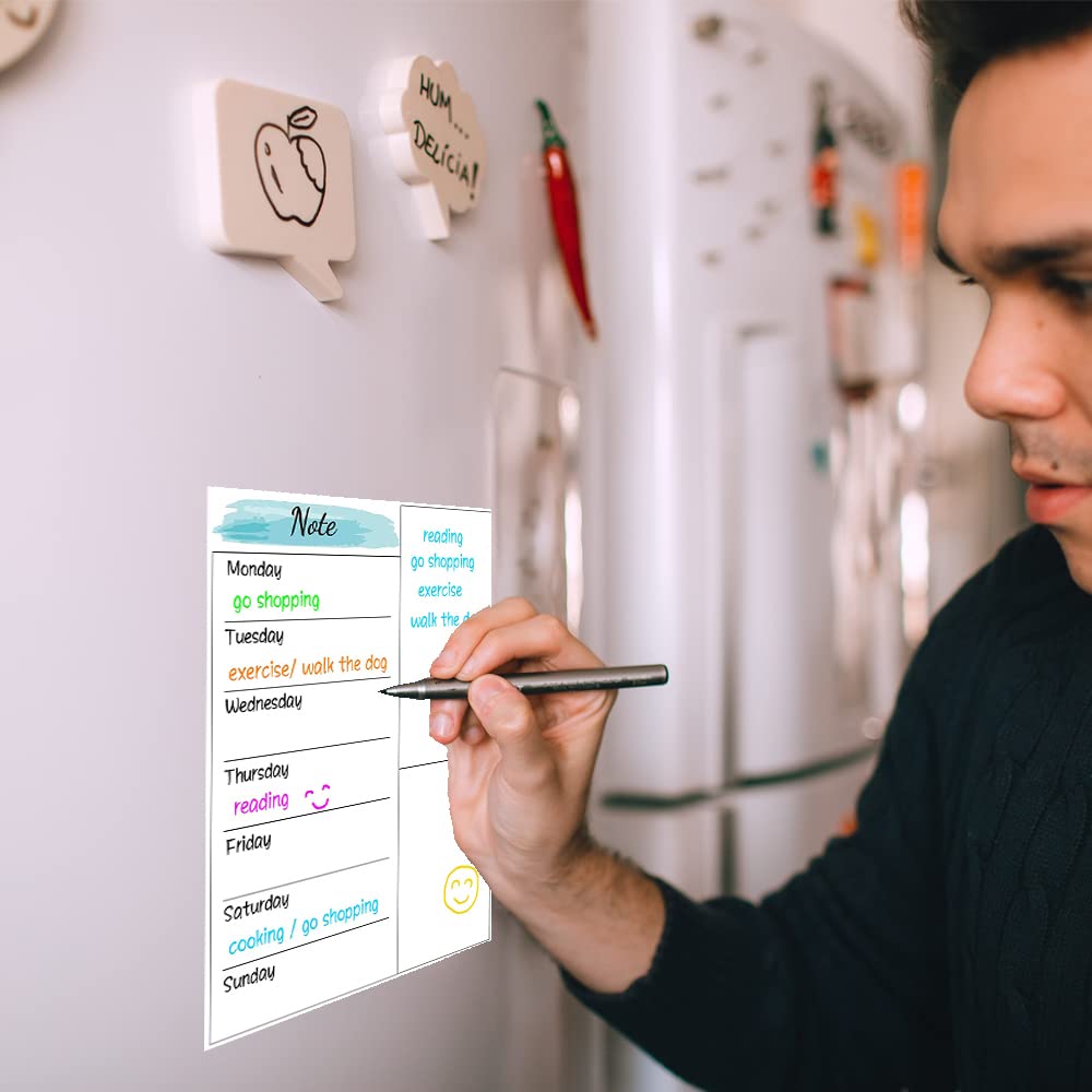 4 Pack Blank Magnetic Car Signs, Rounded Corners Blank Car Magnet Set for Advertise Business, Cover Company Logo (for HOA), Prevent Car Scratches and Dents (12"X 17",11.7" x 8.27") KATISHYRO