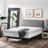 Modway Jenna 14” Innerspring and Memory Foam Full Mattress With Individually Encased Coils Modway