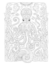 Creative Haven Fanciful Sea Life Coloring Book: Relaxing Illustrations for Adult Colorists (Adult Coloring Books: Sea Life) Dover Publications
