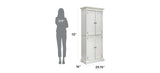 Homestyles Americana Off-White Pantry, 72"H homestyles