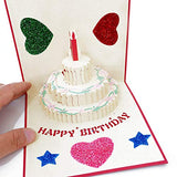 260 Pieces Colorful Glitter Foam Stickers Self Adhesive Stars Mini Heart Shapes Glitter Stickers, Kid's Arts Craft Supplies Greeting Cards Home Decoration Stars&Heart Shapes TTSAM