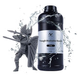 NOVA3D Water Washable ABS-Like Tough Resin, High Toughness 3D Printing Photopolymer Resin, 405nm UV Fast Cure for 12K/14K/LCD/DLP/SLA Printers, Low Odor (Grey, 1kg) NOVA3D