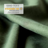 XZ XIFA Green Linen Duvet Cover Full, 100% Washed French Flax Linen Bedding Set with Zipper Closure, Cooling & Textured Bed Sets for Hot Sleepers(1 Duvet Cover, 2 Pillowcases) XZ XIFA