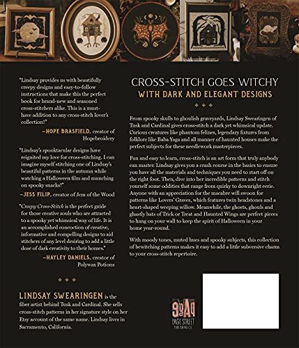 Creepy Cross-Stitch: 25 Spooky Projects to Haunt Your Halls WoodArtSupply