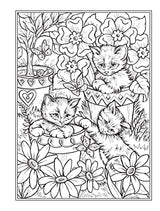 Creative Haven It's a Cat's World! Coloring Book (Adult Coloring Books: Pets) WoodArtSupply