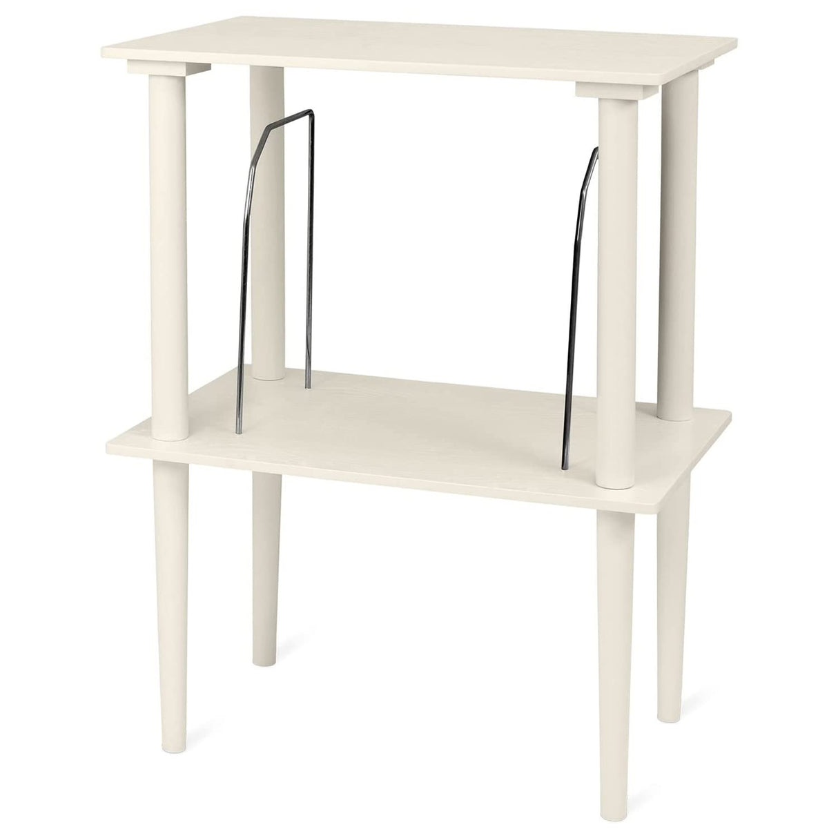 Victrola Innovative Technology Record Stand Turntable White (VA-30-WHT) Victrola