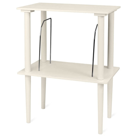 Victrola Innovative Technology Record Stand Turntable White (VA-30-WHT) Victrola
