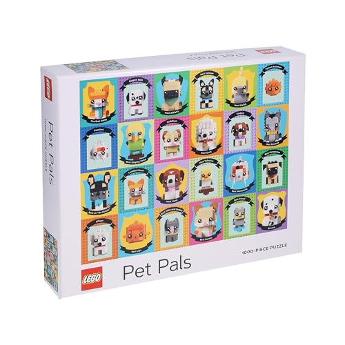 Lego Pet Pals 1000-Piece Puzzle Chronicle Books