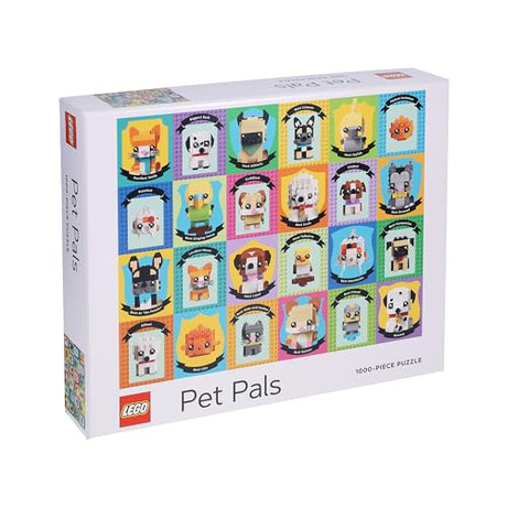 Lego Pet Pals 1000-Piece Puzzle Chronicle Books